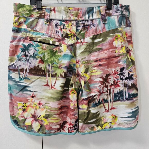 Teddy Vonranson Palm Trees Swim Shorts Trunks Men's Size 36 Msrp $345 - Picture 6 of 11